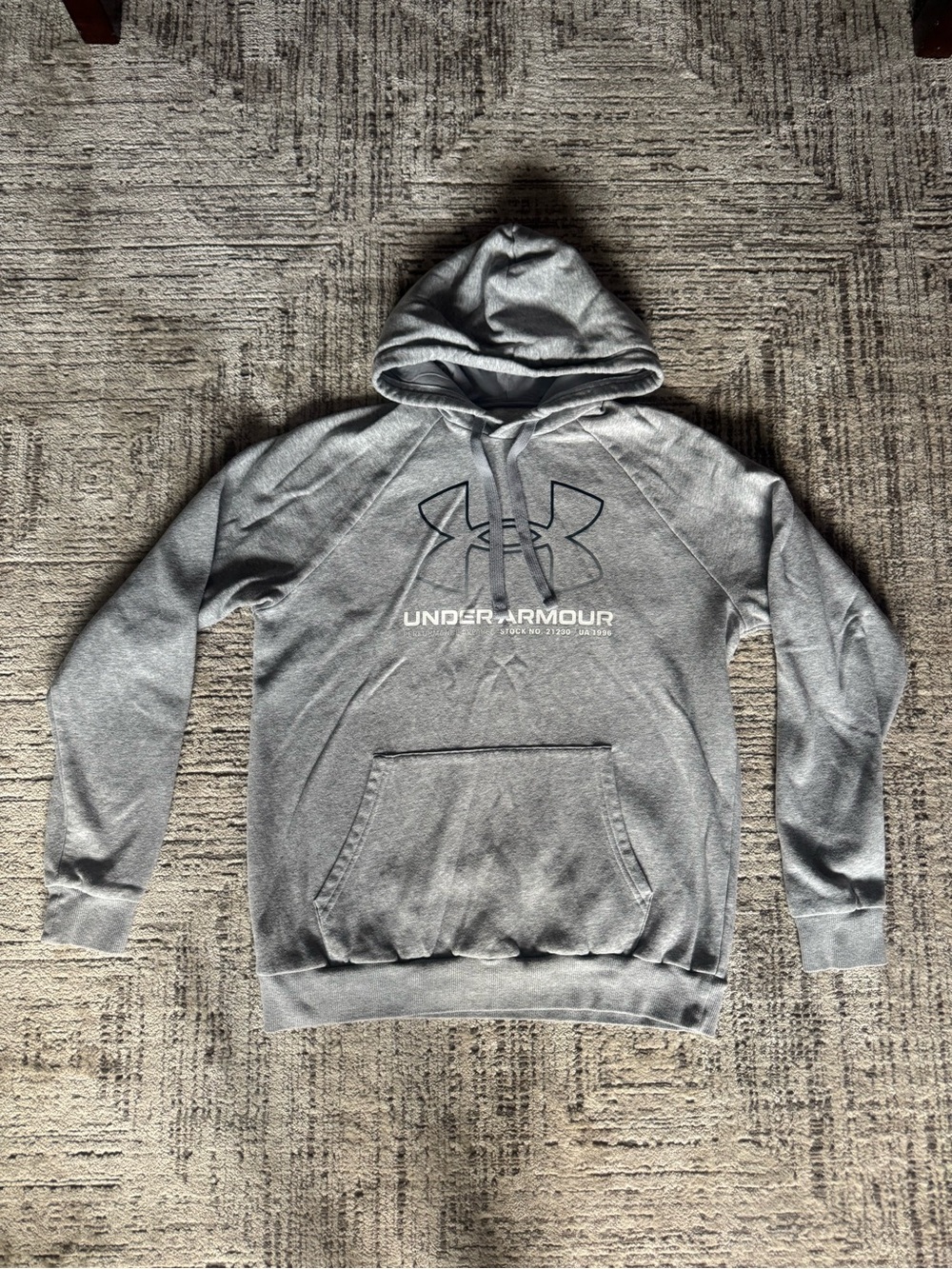 Under Armour Gray Hooded Sweatshirt